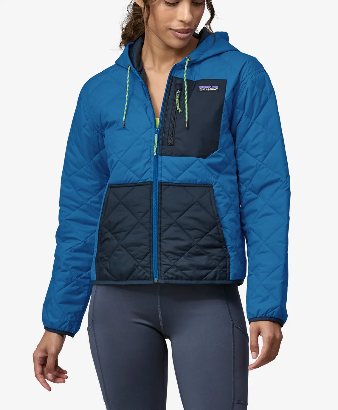 PATAGONIA DIAMOND QUILTED BOMBER HOODY