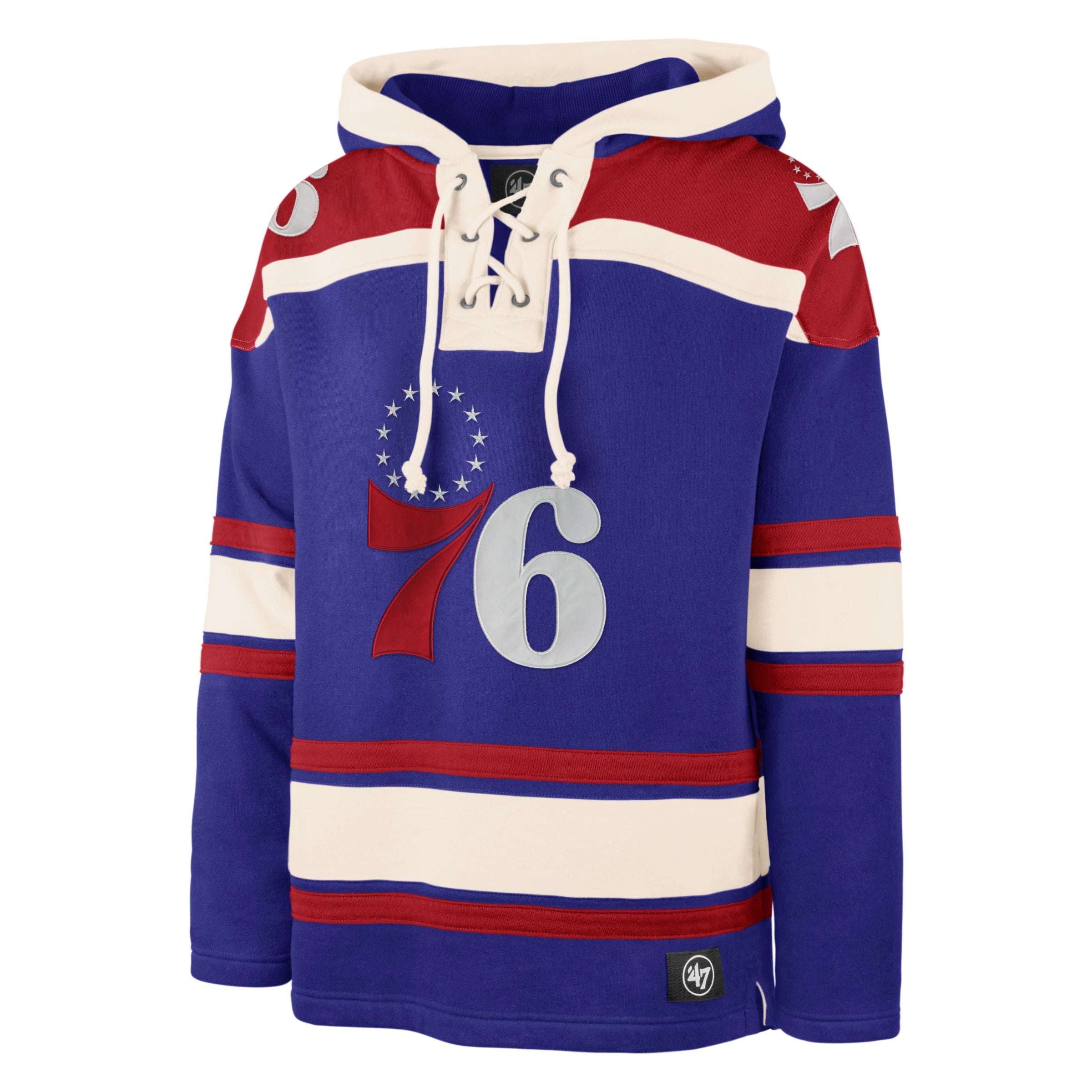 PHILADELPHIA 76ERS SUPERIOR '47 LACER HOOD