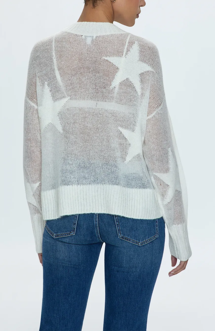 PISTOLA JOSLYN OPEN KNIT CREWNECK