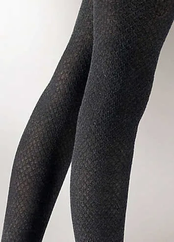 Pretty Polly Small Diamond Knitted Tights | Grattan