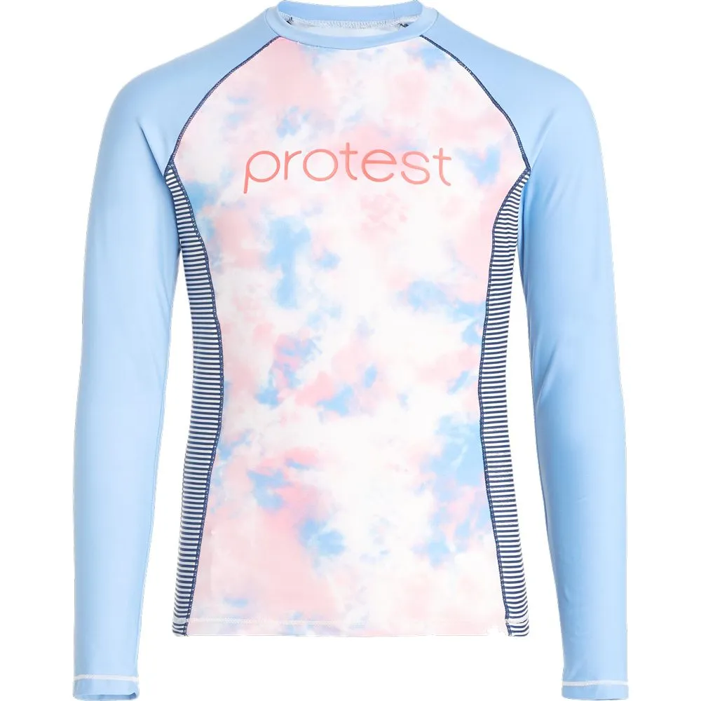 Protest - Delia Jr Rashguard Girls sugarcoral