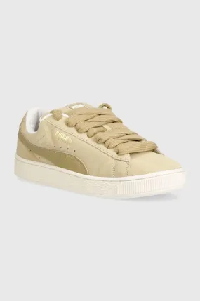 Puma leather sneakers Suede XL beige color 395205