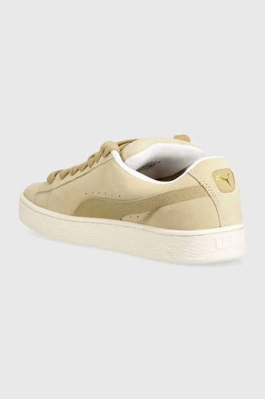 Puma leather sneakers Suede XL beige color 395205