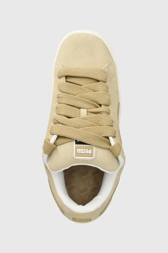 Puma leather sneakers Suede XL beige color 395205