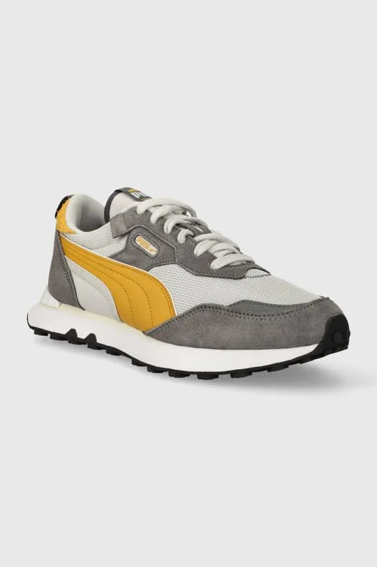 Puma sneakers Rider FV Retro gray color