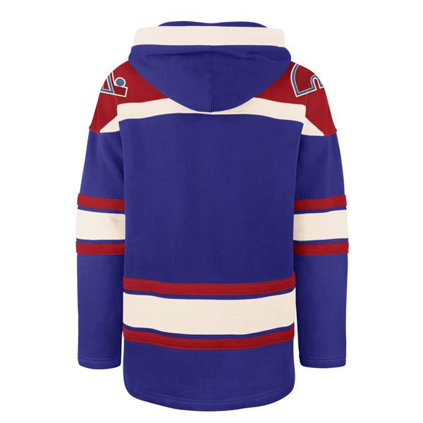 QUEBEC NORDIQUES VINTAGE SUPERIOR '47 LACER HOOD