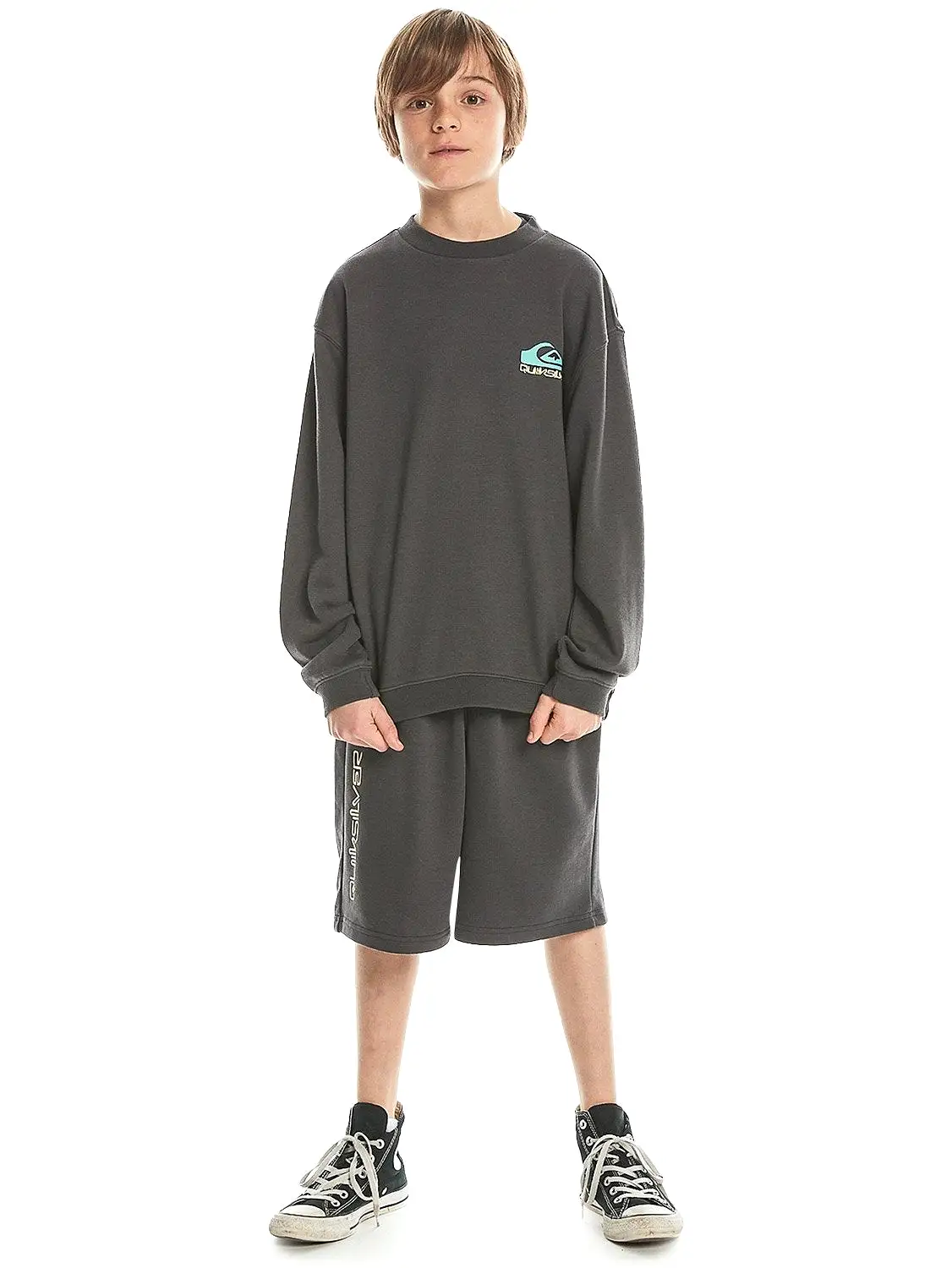 Quiksilver Boys Take Us Back Crew Sweater