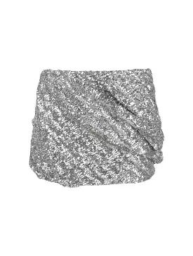 sequin-embellished miniskirt