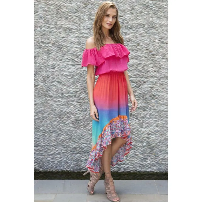 Silk Ibiza Midi Dress