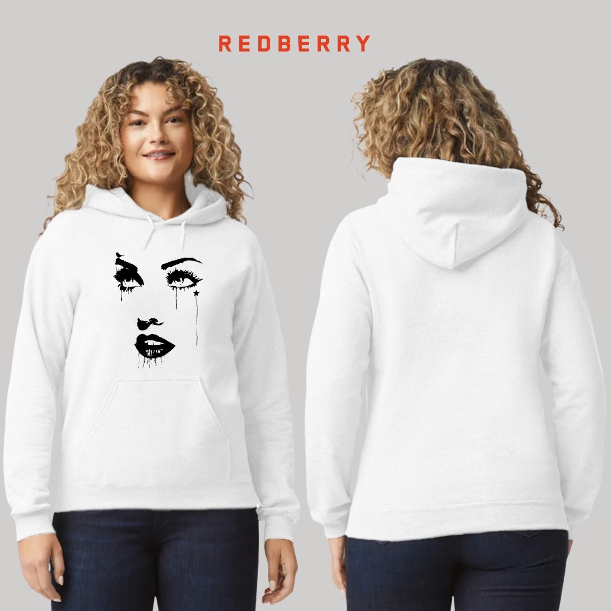 Sudadera para Mujer Hoodie Cara madonna