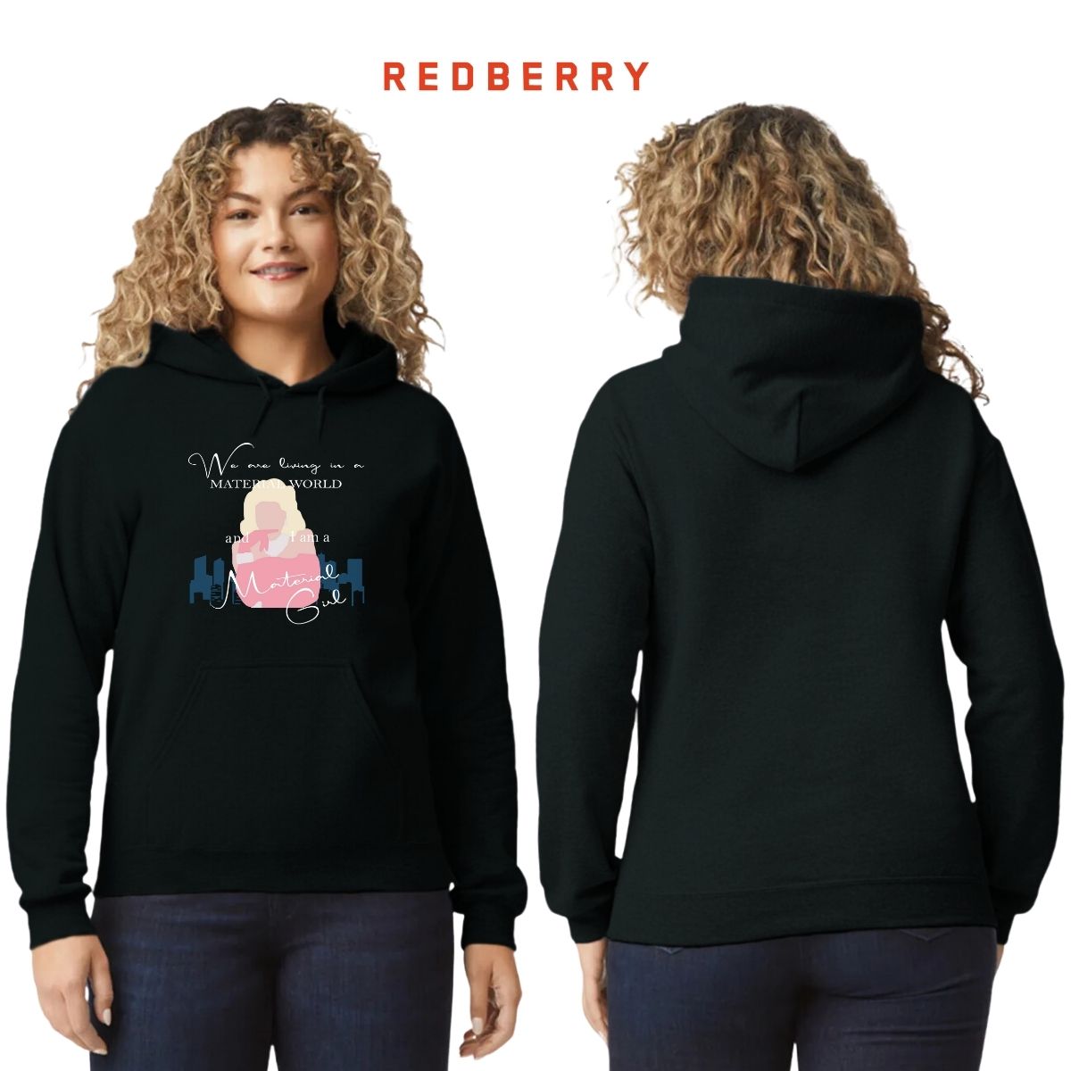 Sudadera para Mujer Hoodie Material girl