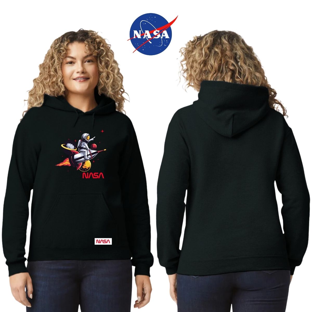 Sudadera para Mujer Hoodie Nasa Seal