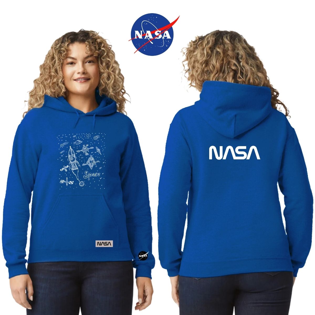 Sudadera para Mujer Hoodie Nasa Space