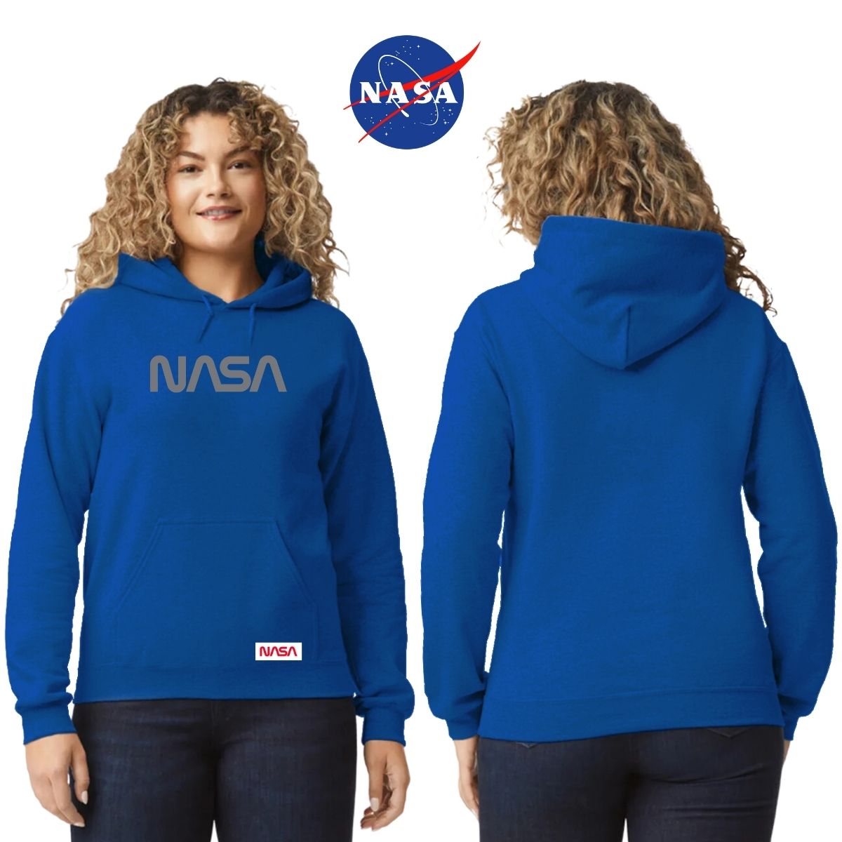 Sudadera para Mujer Hoodie Nasa Worm Mono