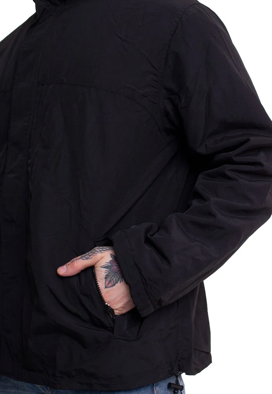 Surplus - Zipper Black - Windbreaker