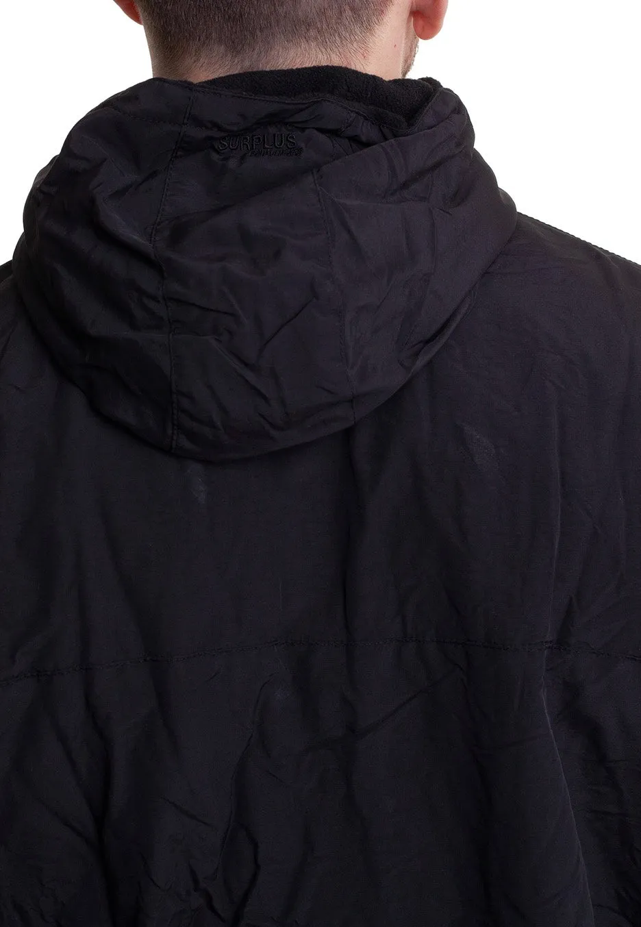 Surplus - Zipper Black - Windbreaker