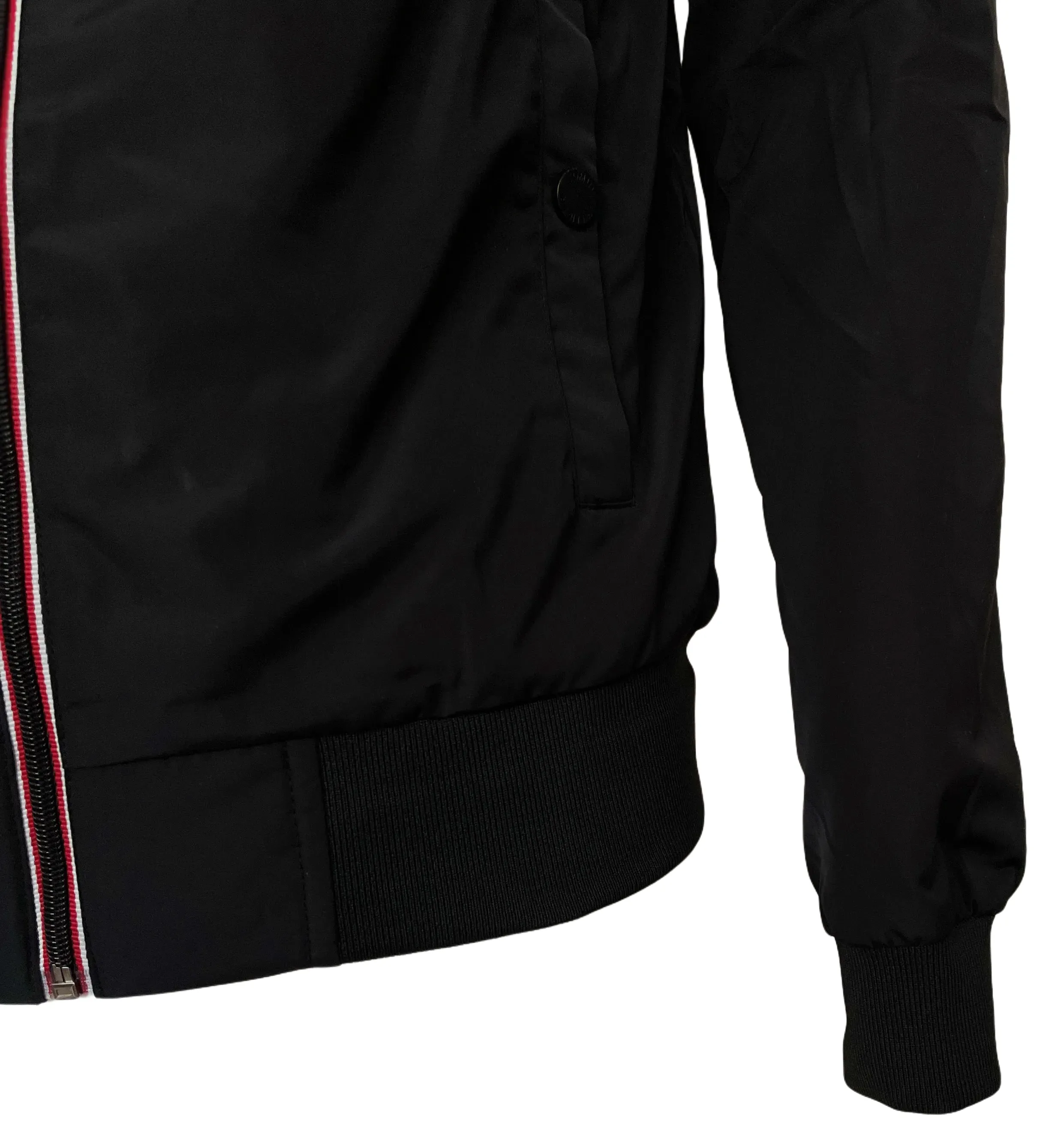 Tommy Hilfiger Bomber Jacket In Black