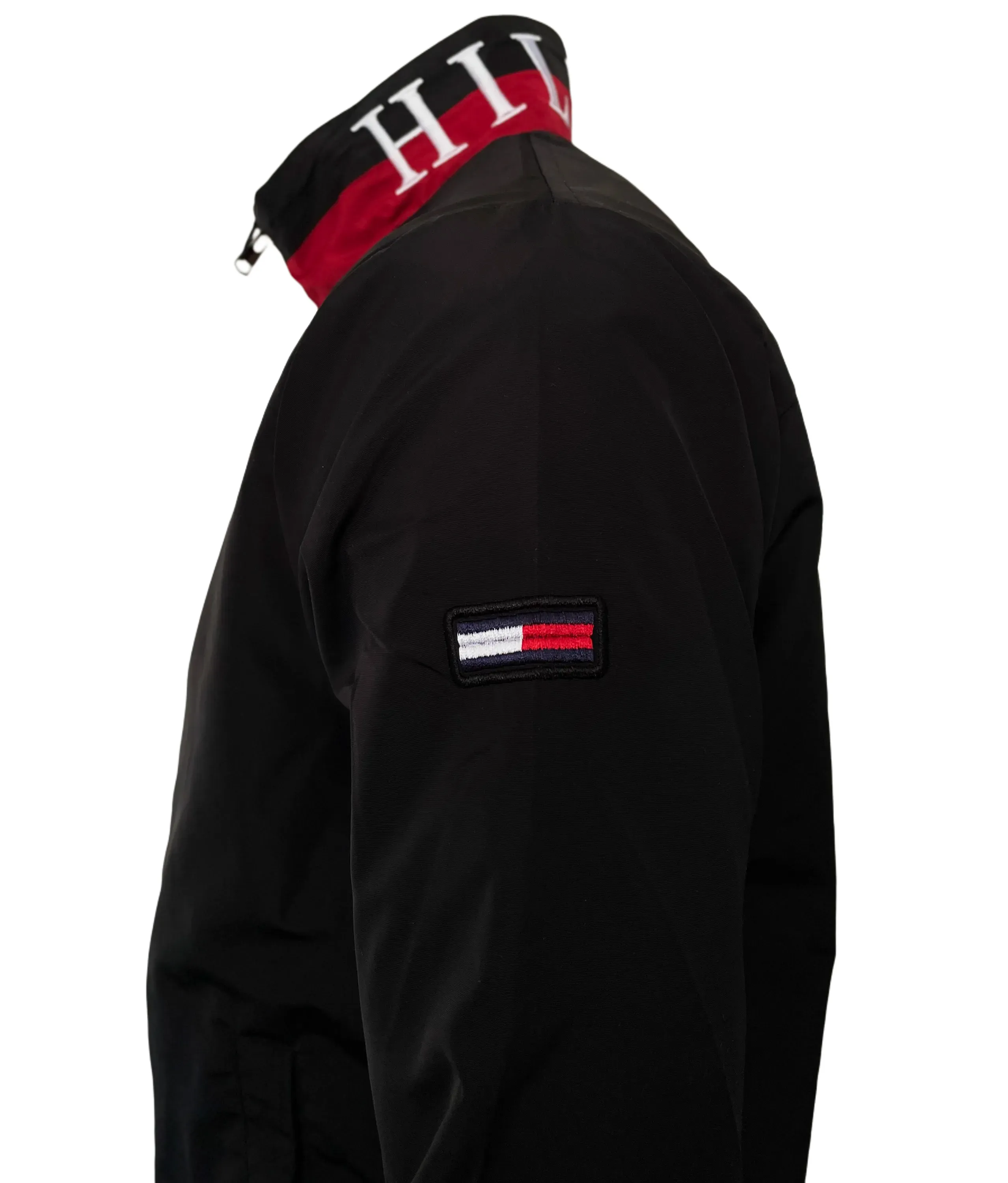 Tommy Hilfiger Bomber Jacket In Black