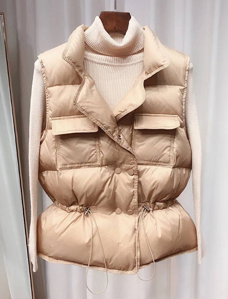 Ultra Light Down Waist Coat Vest