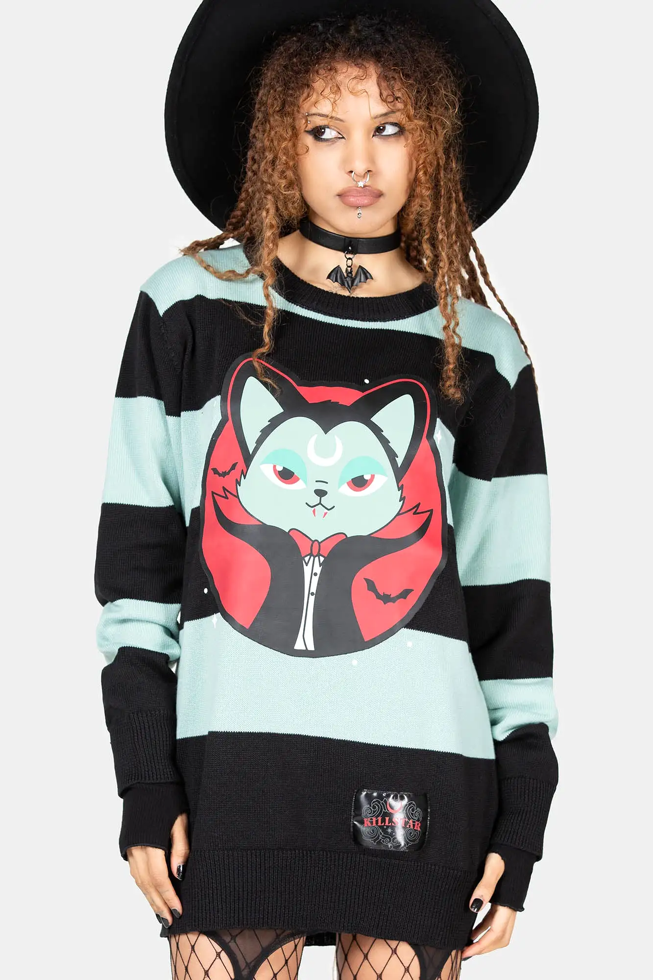 Vampurr Stripe Sweater [MINT]