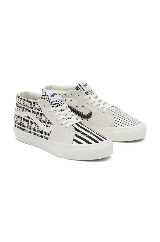 Vans sneakers Sk8-Mid Reissue 83 LX white color VN000CQQFS81