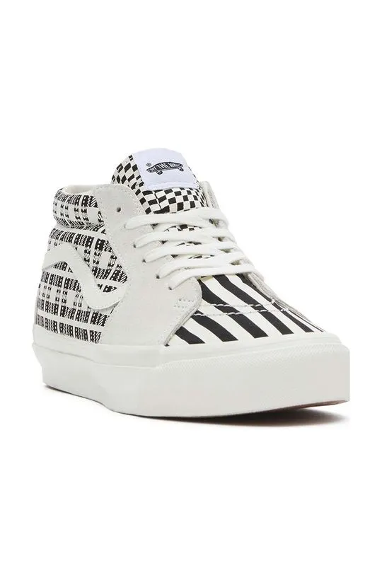 Vans sneakers Sk8-Mid Reissue 83 LX white color VN000CQQFS81