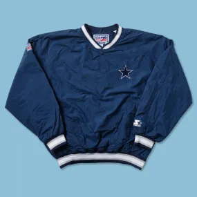 Vintage Starter Dallas Cowboys Windbreaker Large