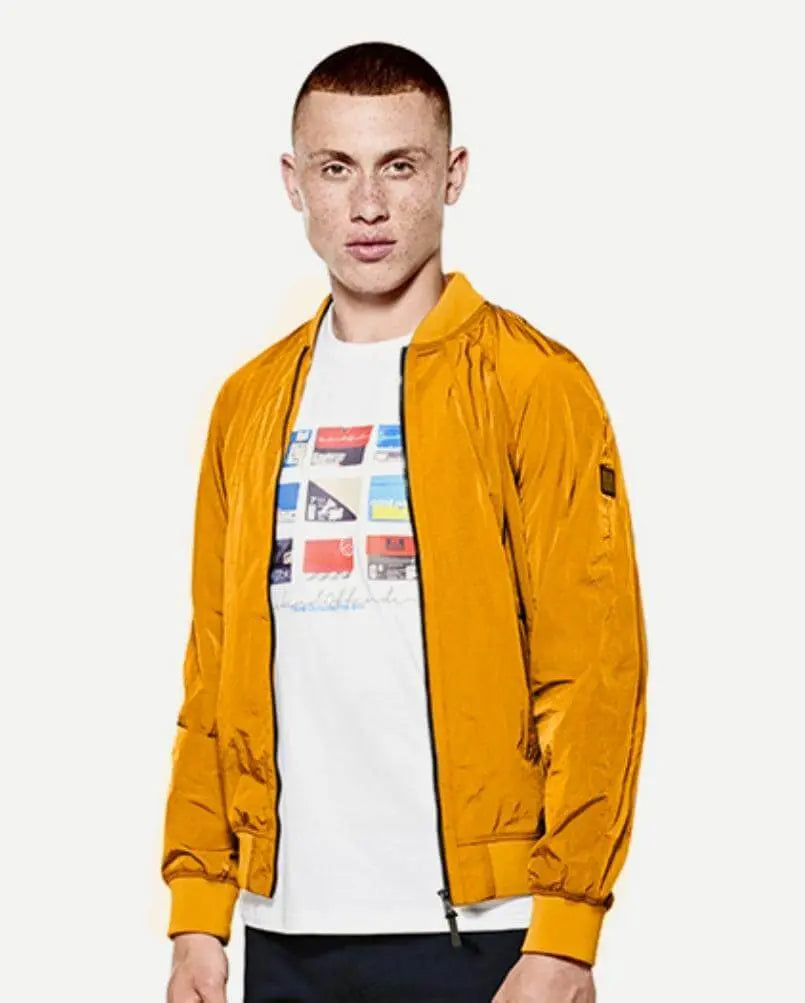 Weekend Offender BRADBURY Bomber Jacket Buttermilk