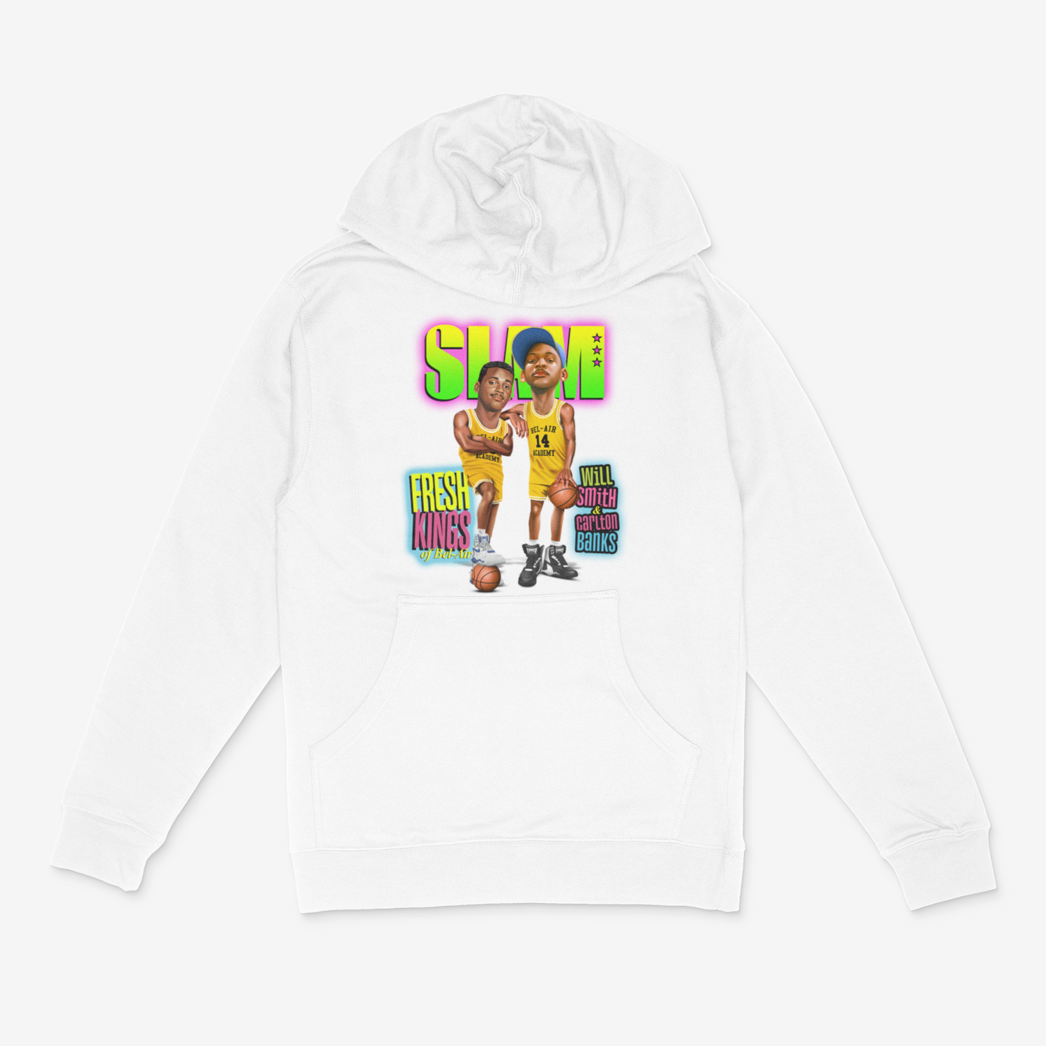 Will Smith and Carlton White Hoodie