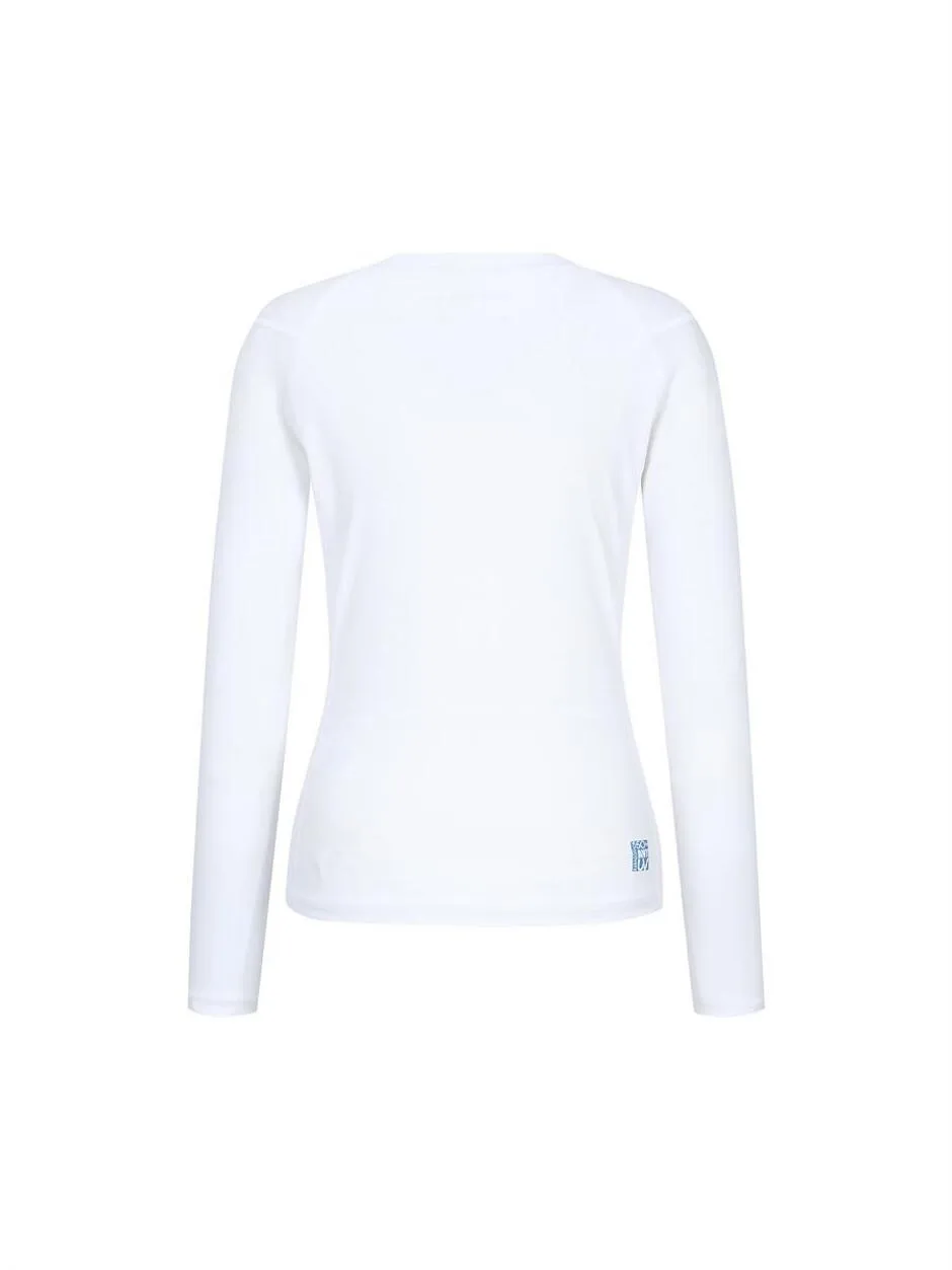 [WMS] Essential Full-Zip Rashguard Off White