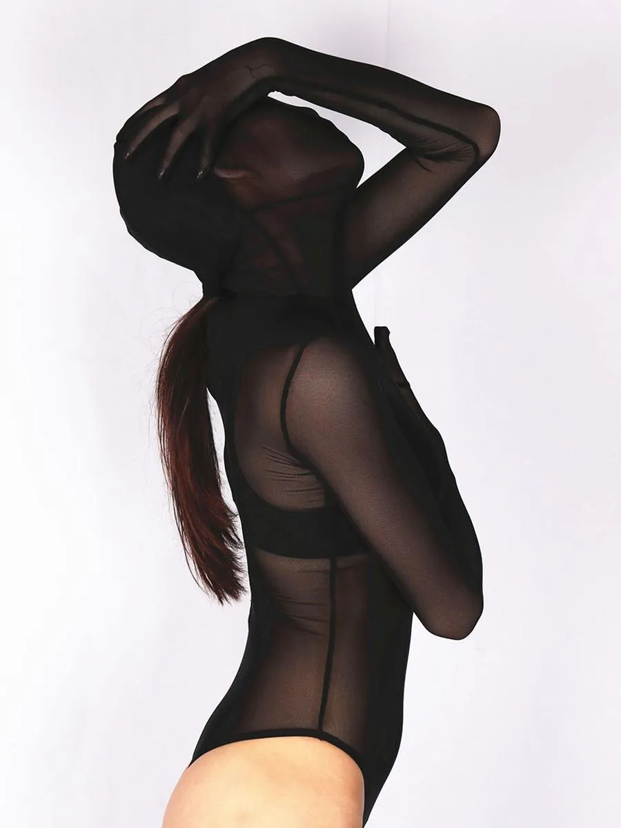 Women's Sexy See-Through Mesh Tops Shapewear