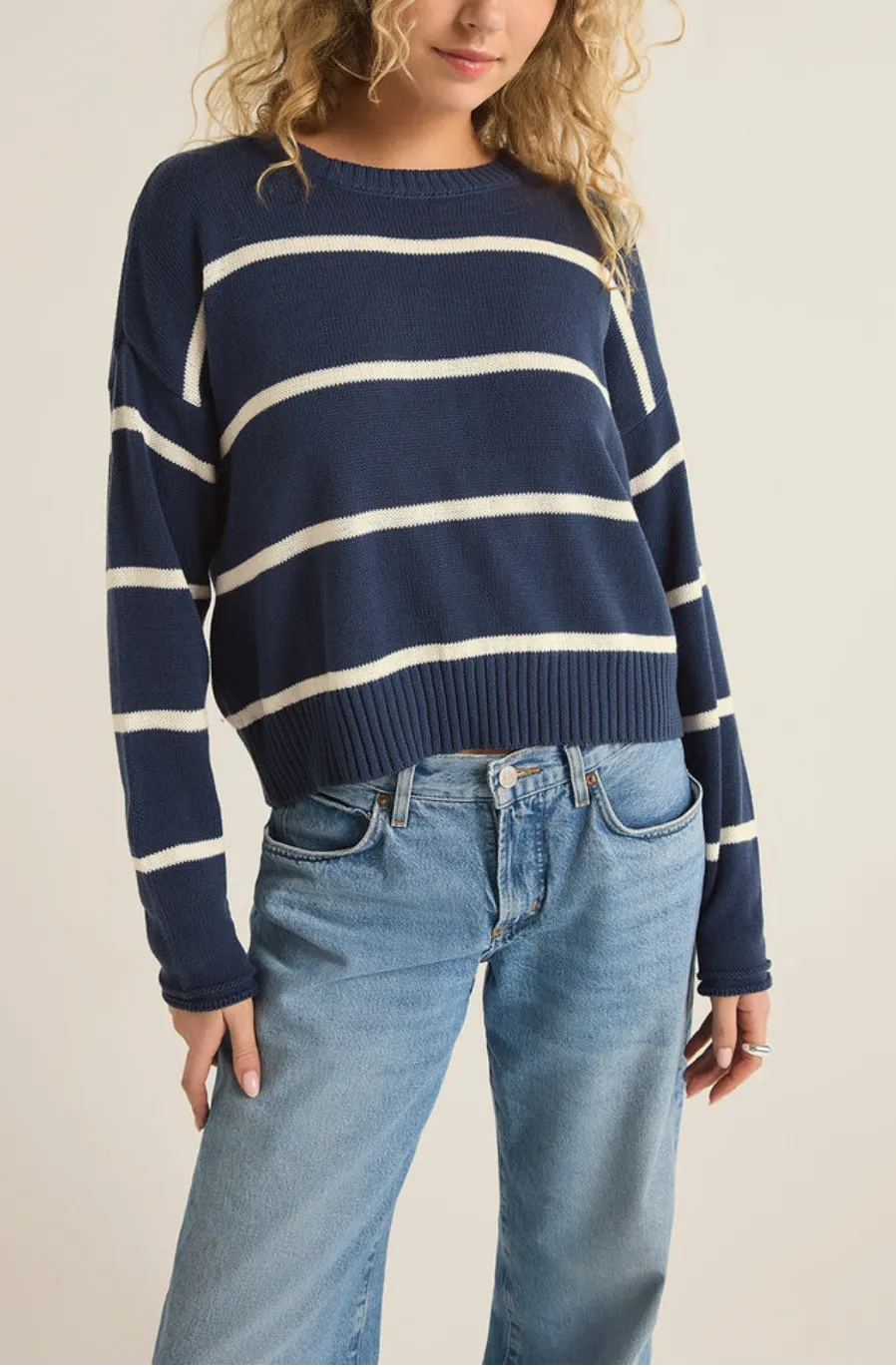 Z SUPPLY SIENNA STRIPE SWEATER